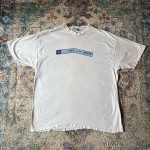 Vintage Molson Canadian Snow Jam Beer Logo T-shirt Size XL